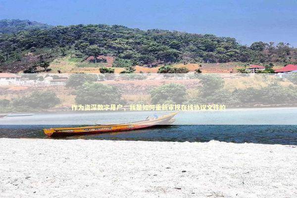 作为资深数字用户，我是如何重新审视在线协议文件的