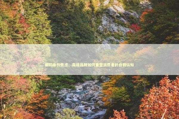 解码身份焦虑：高端品牌如何重塑消费者的自我认知